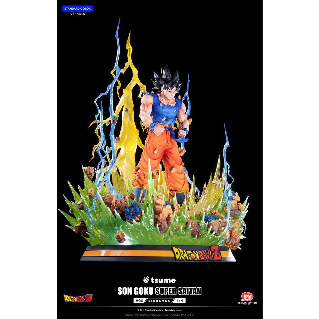 Dragom Ball (STANDARD] SON GOKU SUPER SAIYAN - HQS DIORAMAX (1/4) - Medaid International