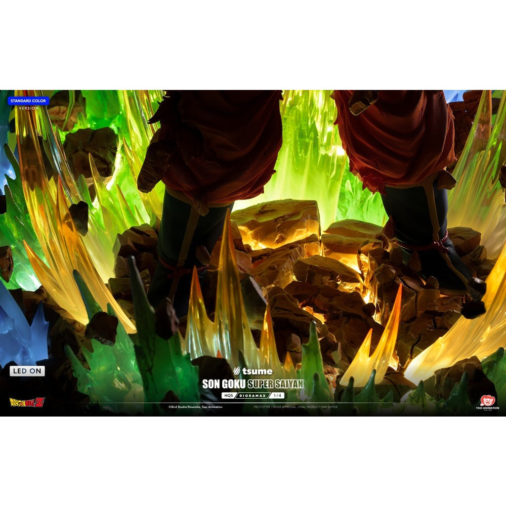 Dragom Ball (STANDARD] SON GOKU SUPER SAIYAN - HQS DIORAMAX (1/4) - Medaid International