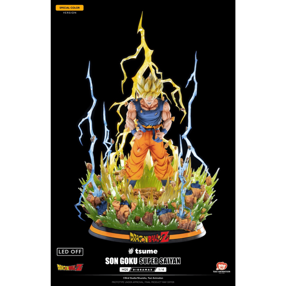Dragon Ball [SPECIAL] SON GOKU SUPER SAIYAN - HQS DIORAMAX (1/4) - Medaid International