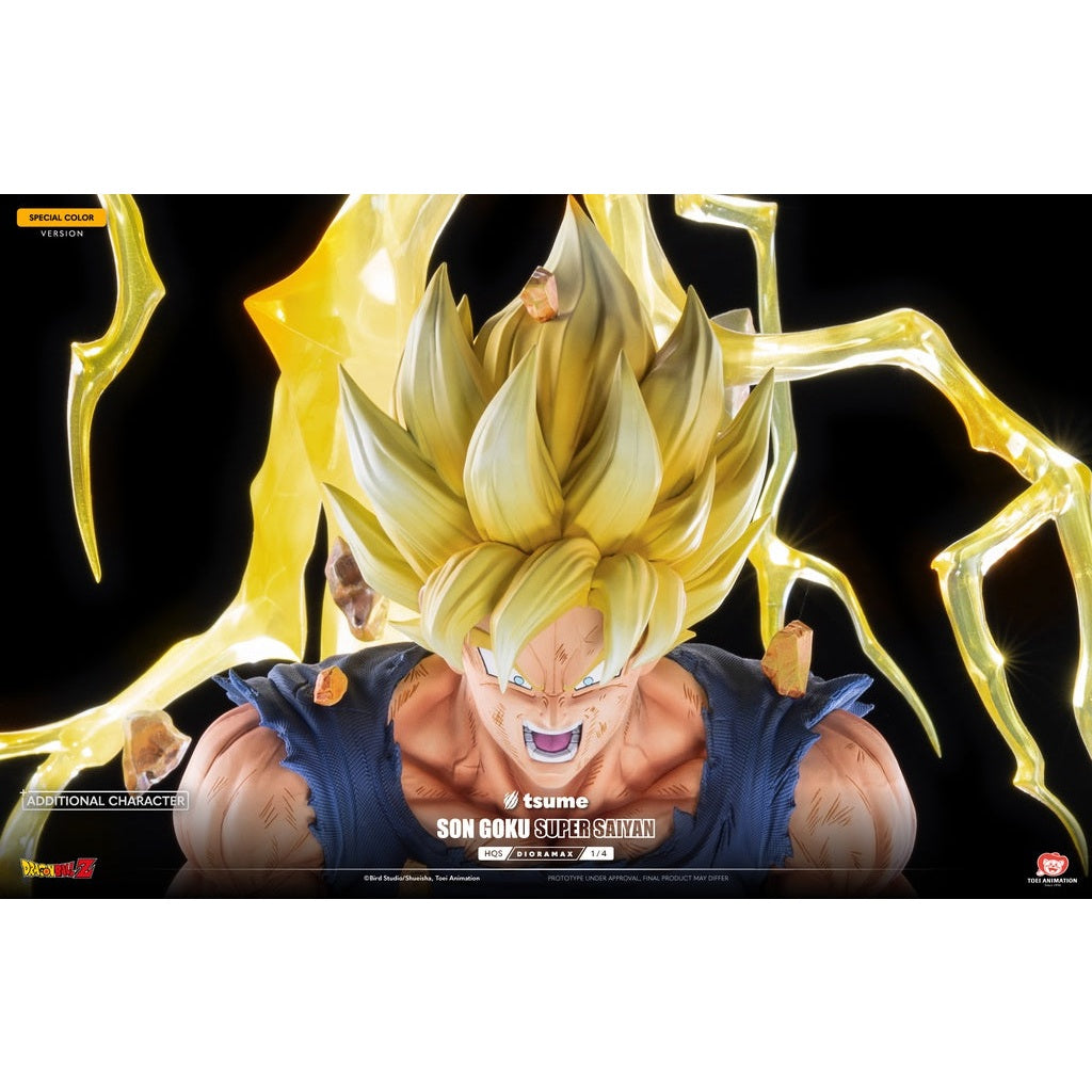 Dragon Ball [SPECIAL] SON GOKU SUPER SAIYAN - HQS DIORAMAX (1/4) - Medaid International