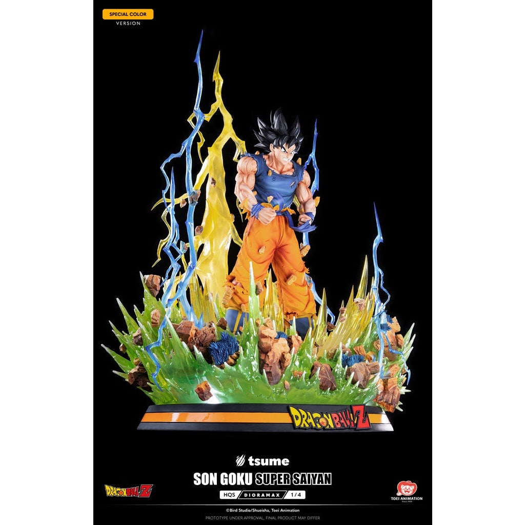 Dragon Ball [SPECIAL] SON GOKU SUPER SAIYAN - HQS DIORAMAX (1/4) - Medaid International