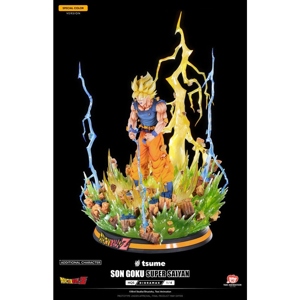 Dragon Ball [SPECIAL] SON GOKU SUPER SAIYAN - HQS DIORAMAX (1/4) - Medaid International