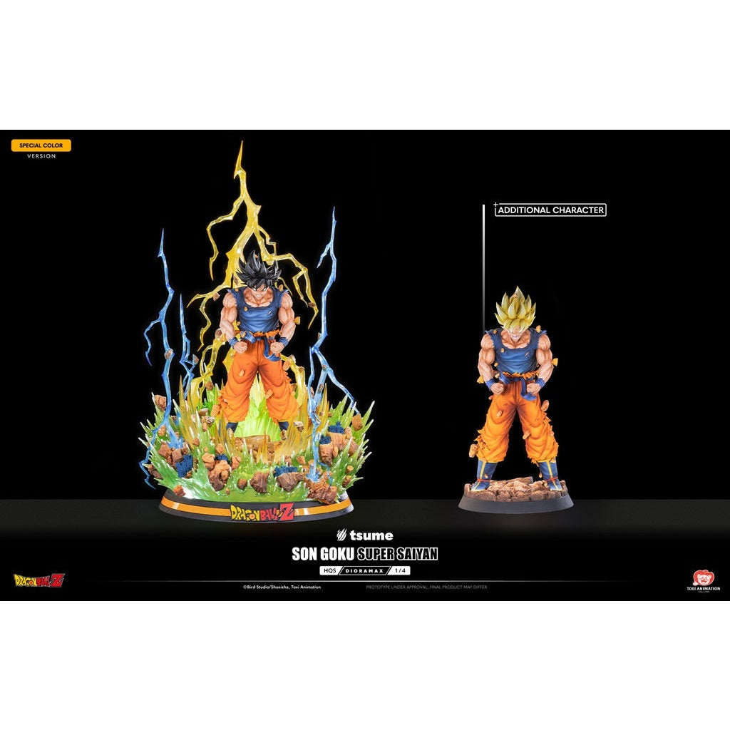 Dragon Ball [SPECIAL] SON GOKU SUPER SAIYAN - HQS DIORAMAX (1/4) - Medaid International