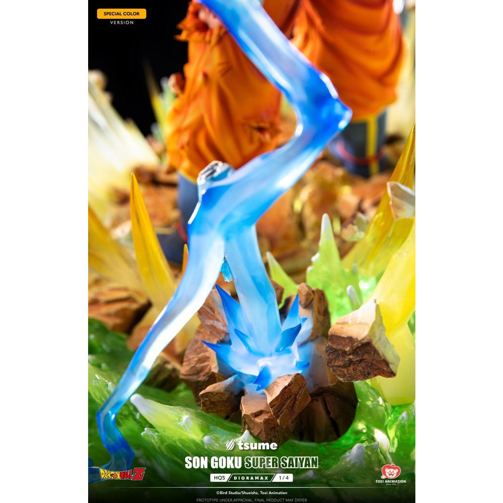 Dragon Ball [SPECIAL] SON GOKU SUPER SAIYAN - HQS DIORAMAX (1/4) - Medaid International