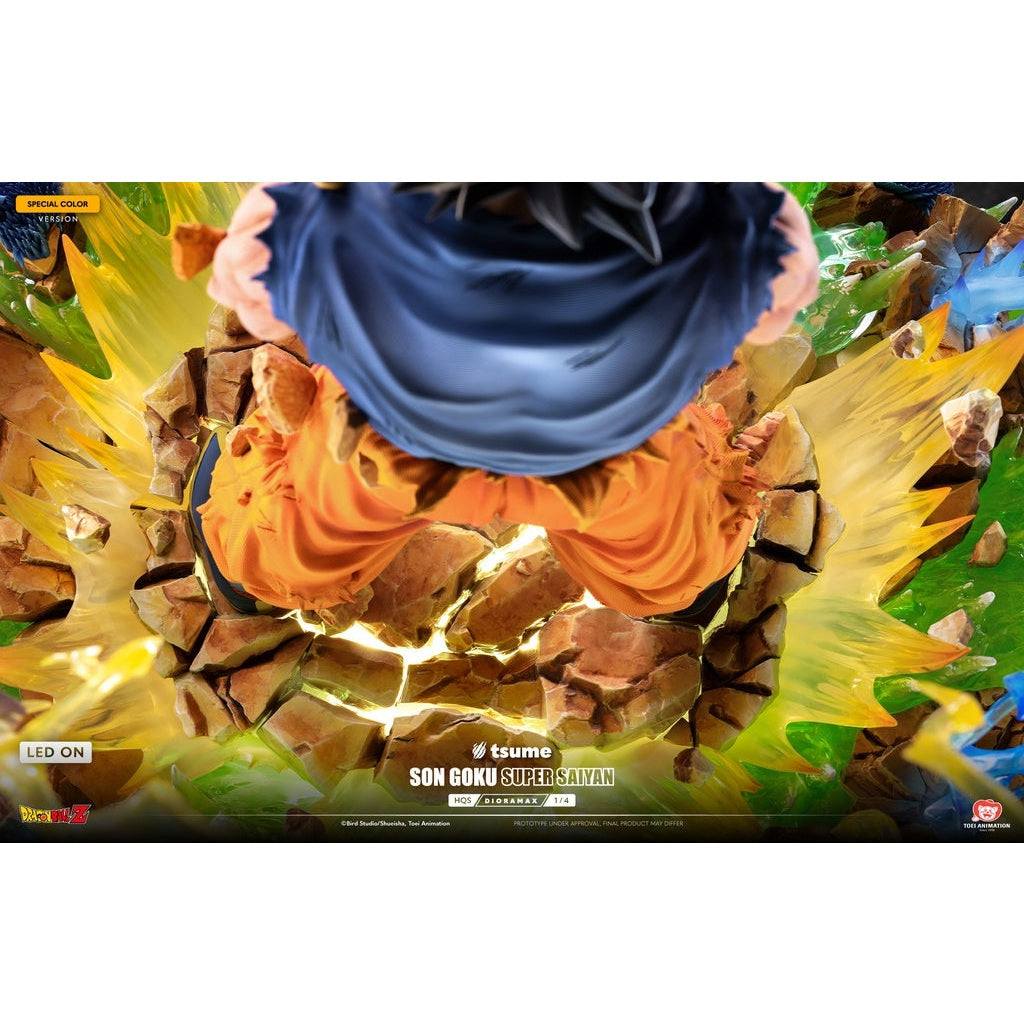 Dragon Ball [SPECIAL] SON GOKU SUPER SAIYAN - HQS DIORAMAX (1/4) - Medaid International