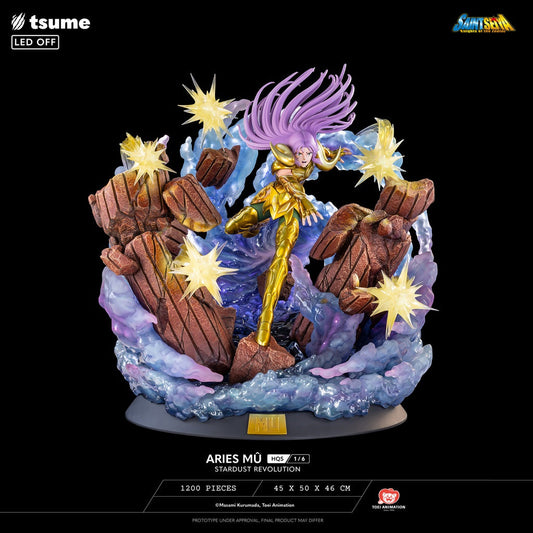 Saint Seiya Aries Mû Stardust Revolution - HQS by Tsume Art - Medaid International
