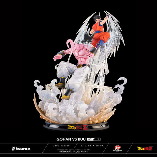 Dragon Ball Z Gohan vs Buu HQS 1/6 High Quality Statues By Tsume Art - Medaid International