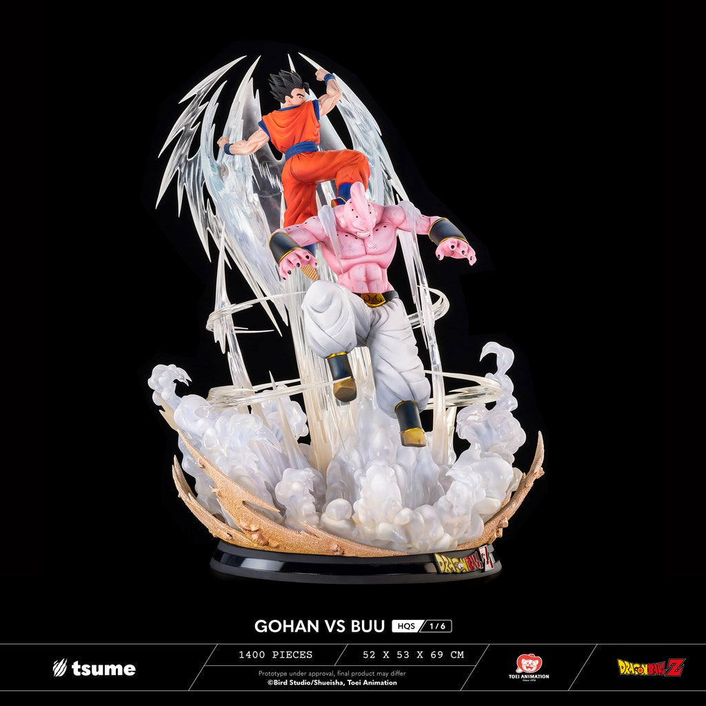 Dragon Ball Z Gohan vs Buu HQS 1/6 High Quality Statues By Tsume Art - Medaid International