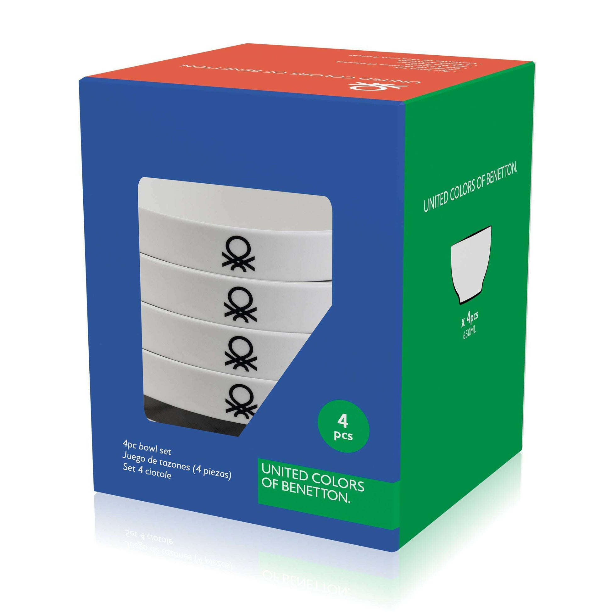 Black&White Collection, Set of 4 Bowls - Medaid International