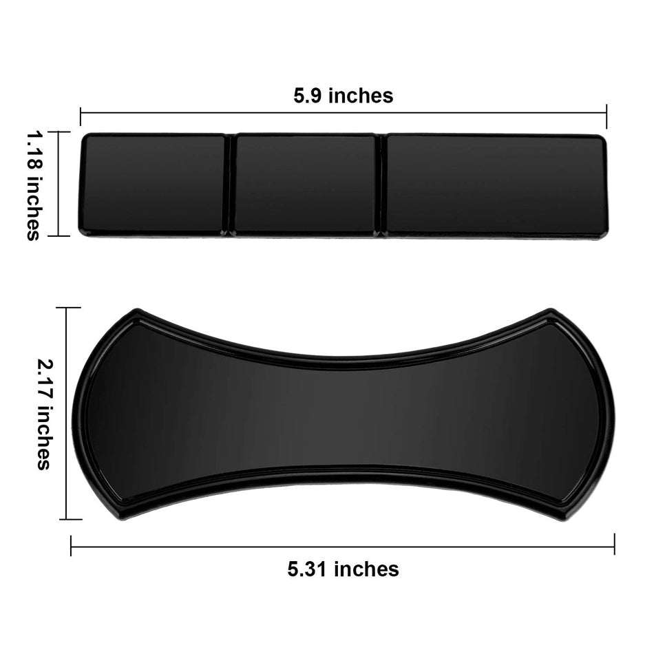 Gel Pad Phone Holder (2 pieces), Nano Rubber Pads, Universal Sticky Gel Pads Car Mount Cell Phone Holder - Medaid International