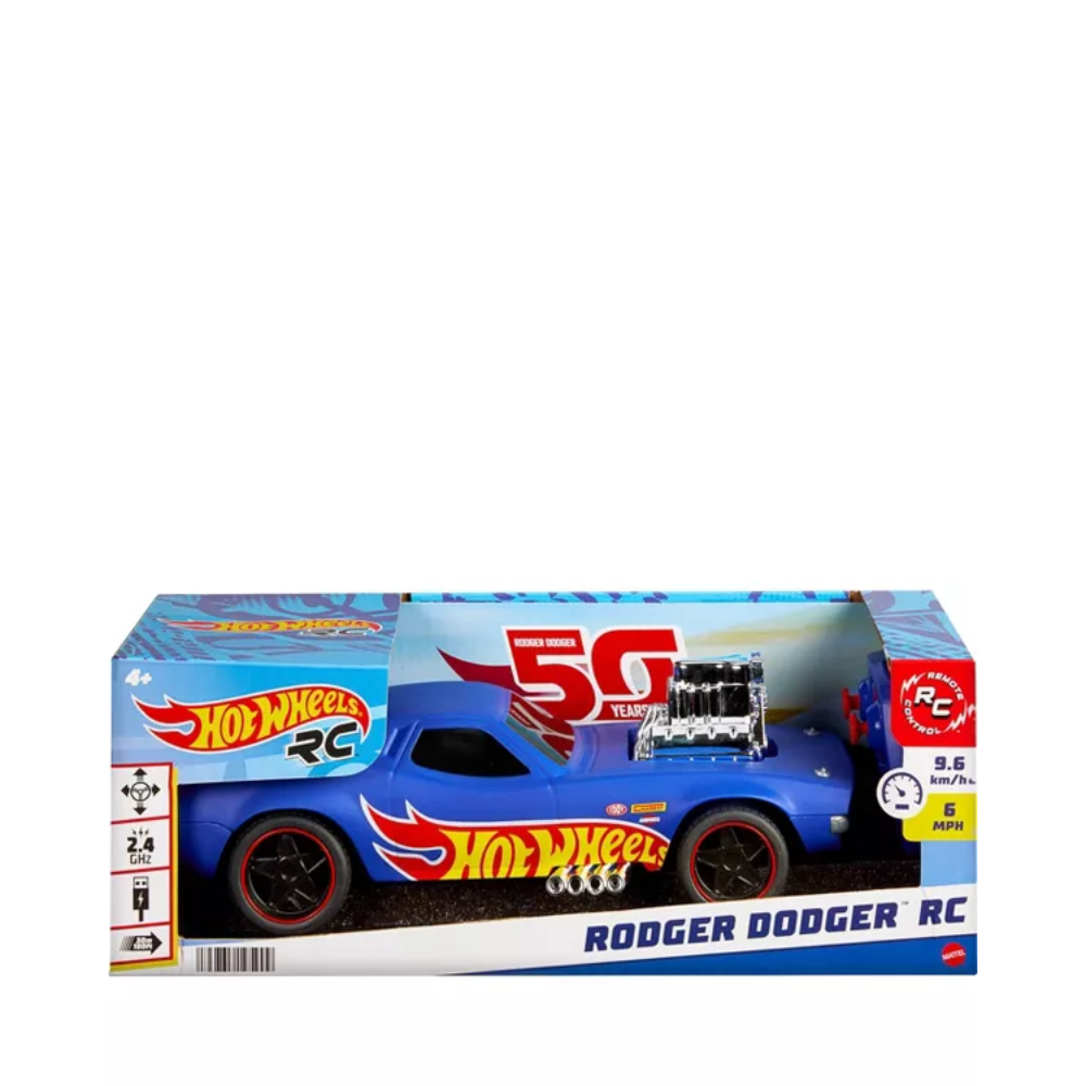 Hot Wheels R/C Rodger Dodger 1:16 By Mattel - Medaid International