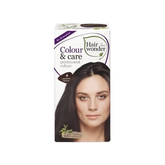 Colour & Care Hair Colorant 4 Medium Brown - Medaid International
