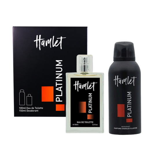 Hamlet Platinum Eau De Toilette Pour Homme Gift Set - Medaid