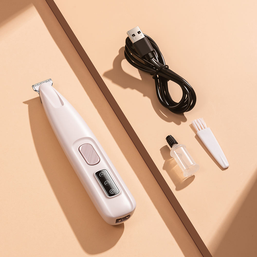 Waterproof Smart Display Pet Grooming Trimmer with LED Light
