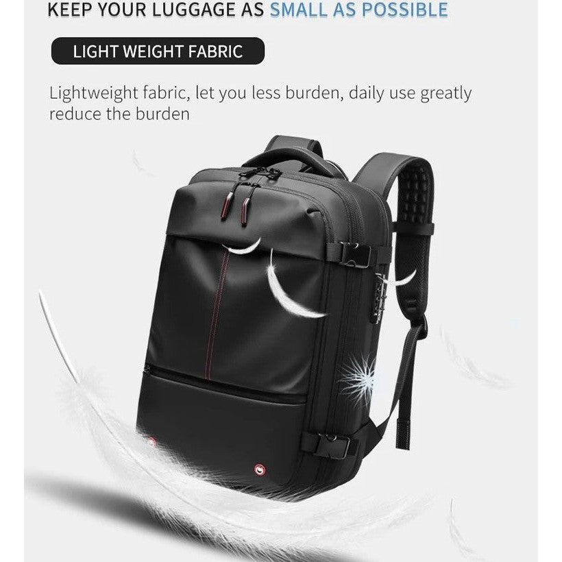 Vacuum Compression Backpack with Pump