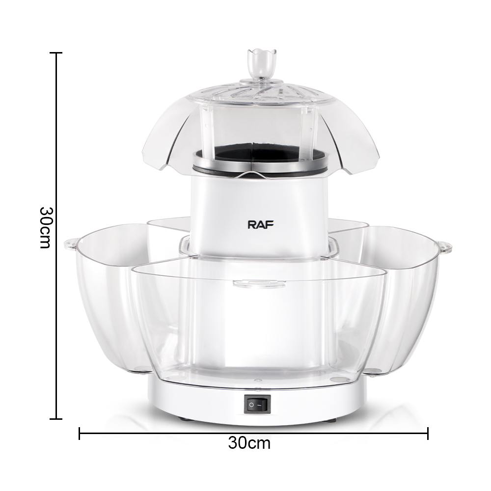 Large Capacity Electric Popcorn Machine with Bowl 1200W RAF R9004 - Medaid International