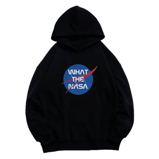 Hoodie "What the Nasa" Black - Medaid International