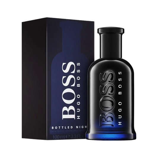 Hugo Boss Bottled Night Eau De Toilette Pour Homme - 2 Sizes - Medaid