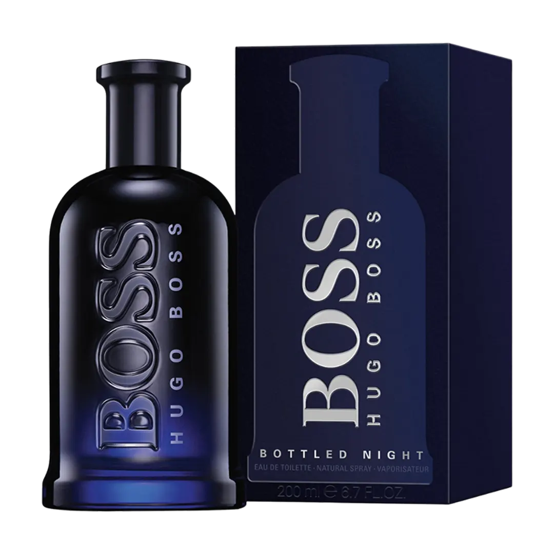 Hugo Boss Bottled Night Eau De Toilette Pour Homme - 2 Sizes - Medaid