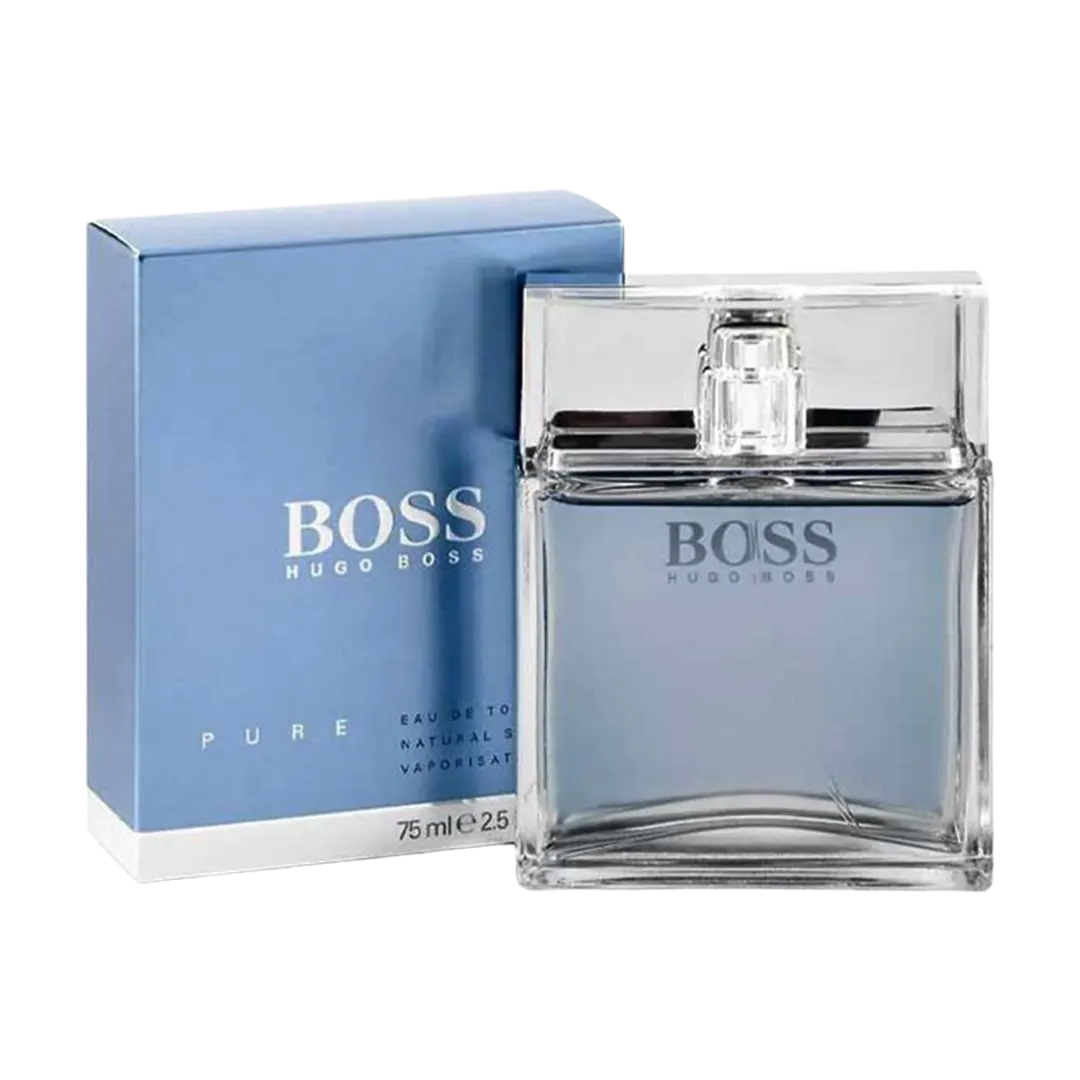 Hugo Boss Pure Eau De Toilette Pour Homme - 75ml - Medaid