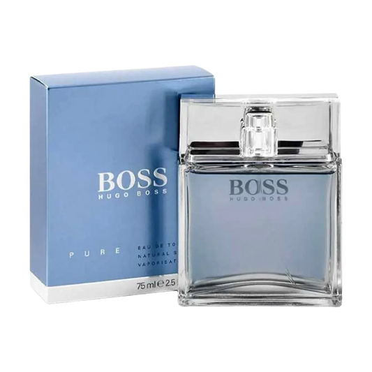 Hugo Boss Pure Eau De Toilette Pour Homme - 75ml - Medaid