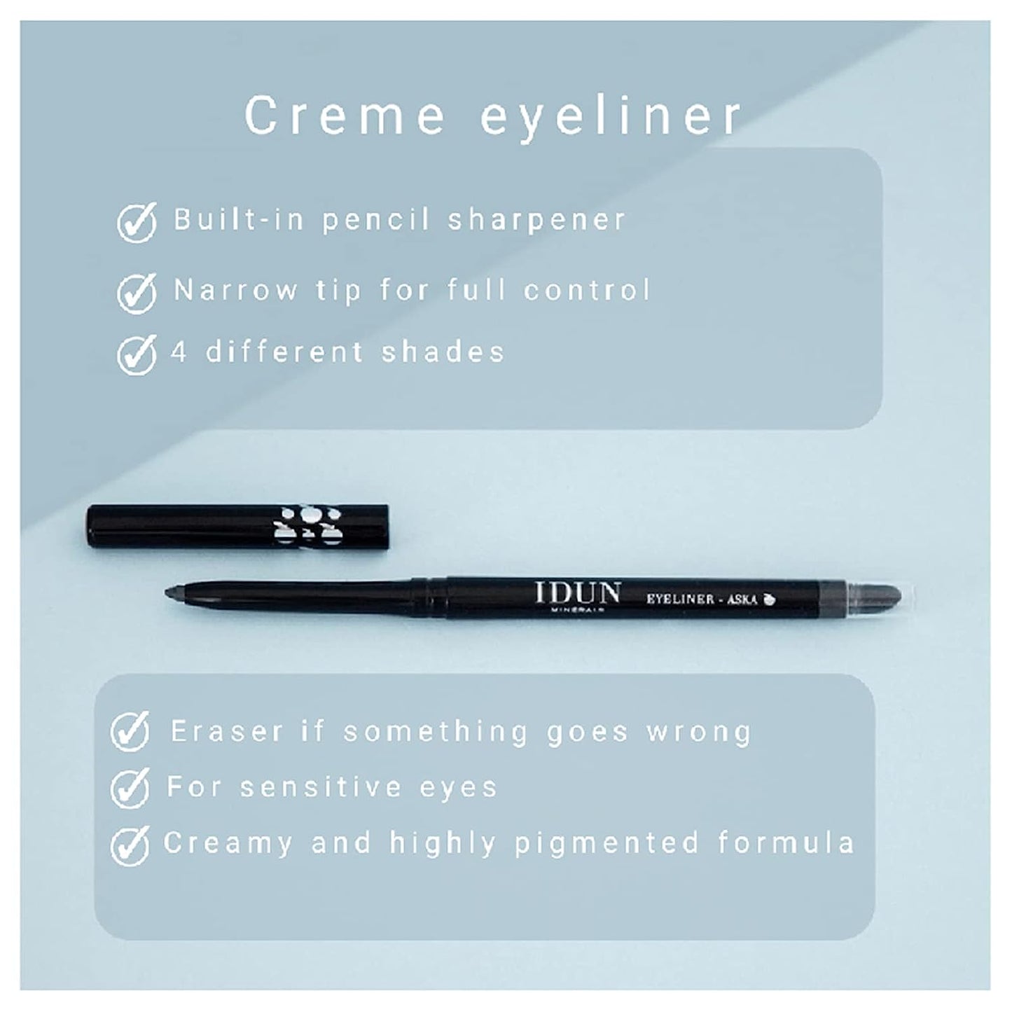 IDUN MINERALS - Creamy Eyeliner - 0.35 g - Medaid International