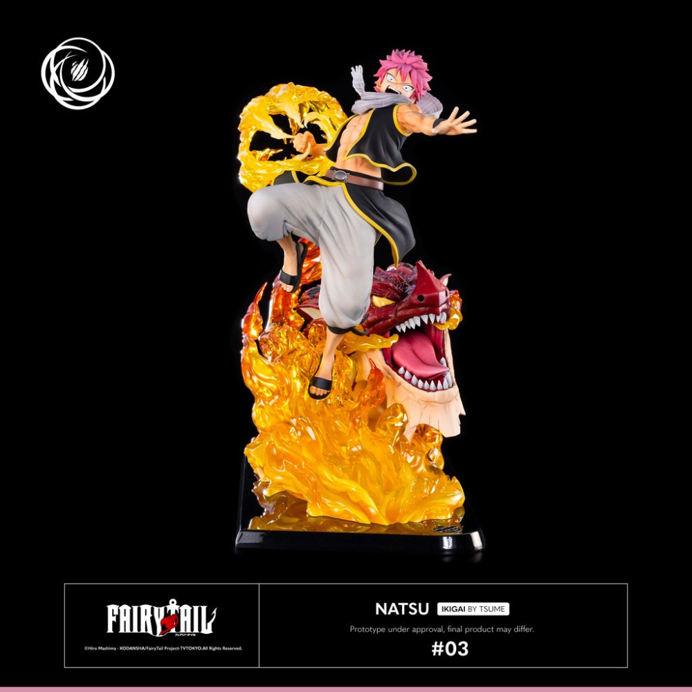 Fairy Tail Natsu Dragneel 1/6 Scale IKIGAI STATUE BY TSUME ART - Medaid International