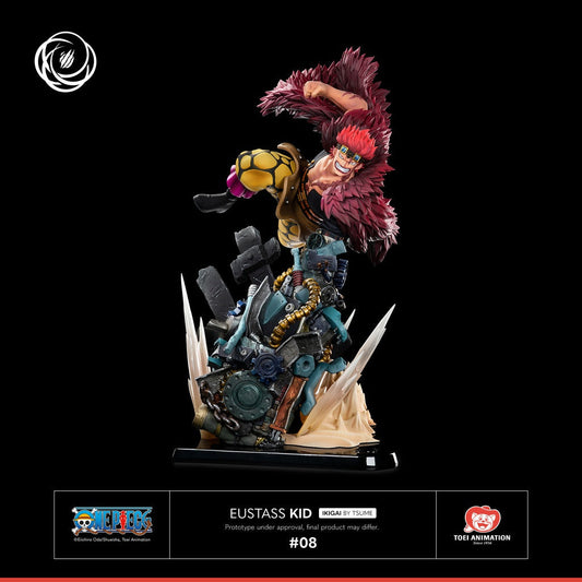 One Piece Eustass Kid Ikigai 1/6 SCALE STATUE By Tsume - Medaid International