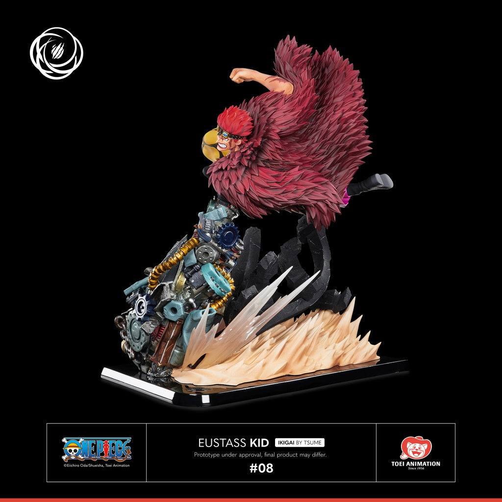 One Piece Eustass Kid Ikigai 1/6 SCALE STATUE By Tsume - Medaid International