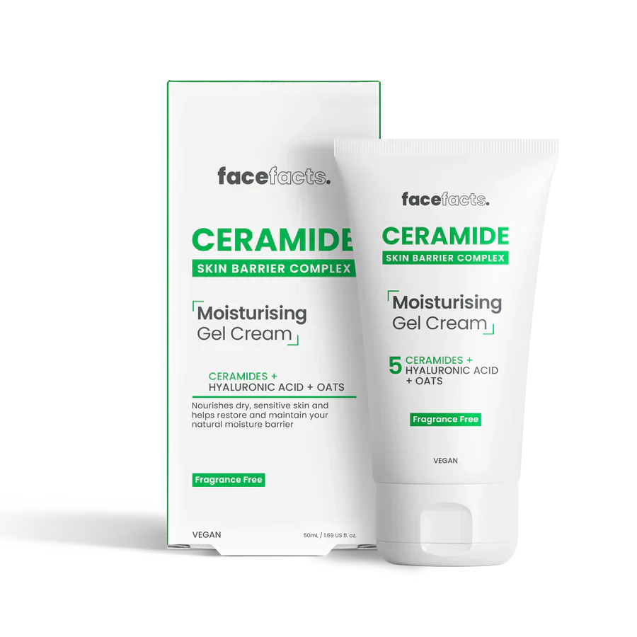 Face Facts Ceramide Moisturising Gel Cream - Medaid