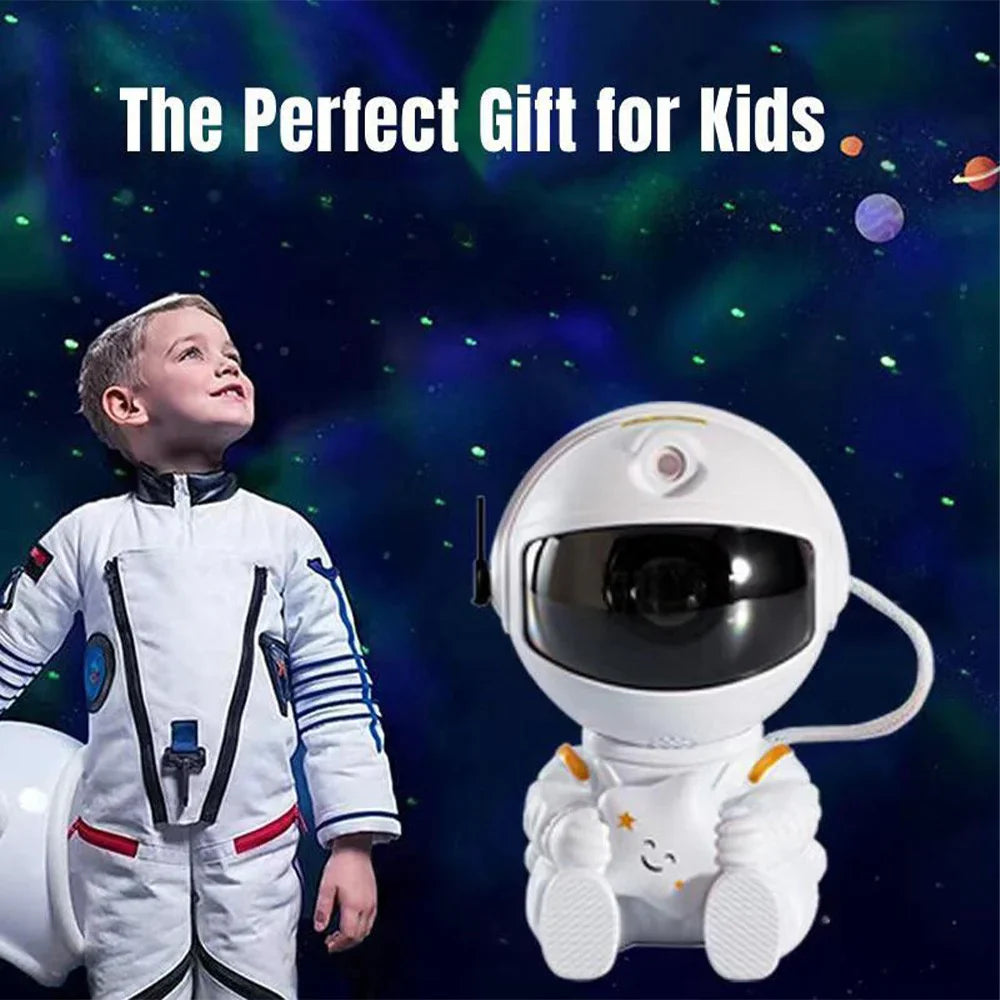 Nebula Astronaut LED Galaxy Starry Sky Projector Night Lamp - Medaid International