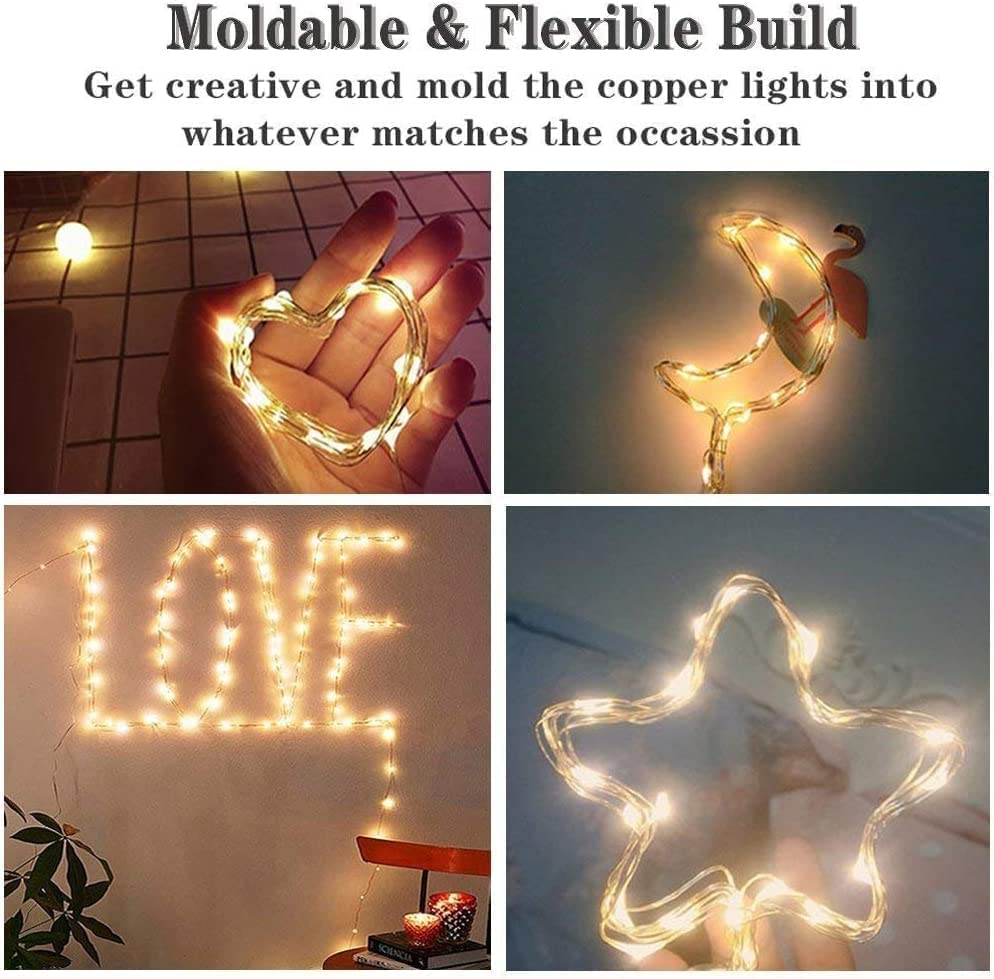 500 LED Fairy Copper String Lights 50 Meter Waterproof Multicolors Light Christmas - Medaid International