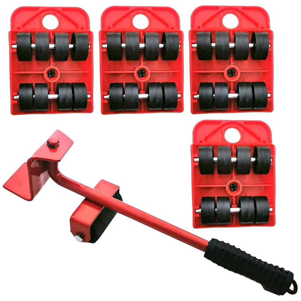 Easy Lifter Tool Moving Helpers System With 4 Wheel Sliders - Medaid International