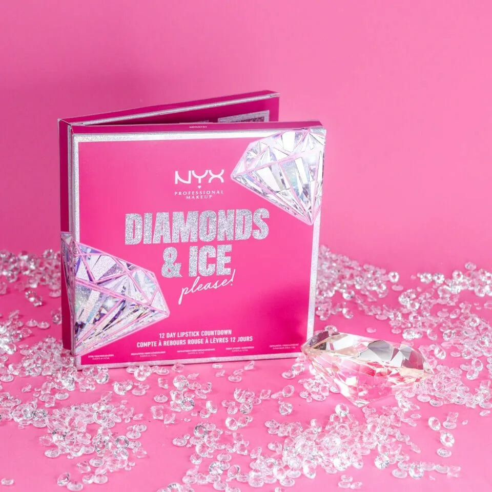 NYX PROFESSIONAL MAKEUP Diamonds & Ice please 12 DAY LIPSTICKS - Medaid International