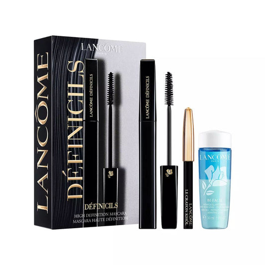 LANCOME Definicils Mascara set with le crayon khol & Bi-facial - Medaid International