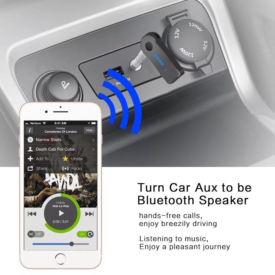 Car Bluetooth Aux Receiver - Medaid International