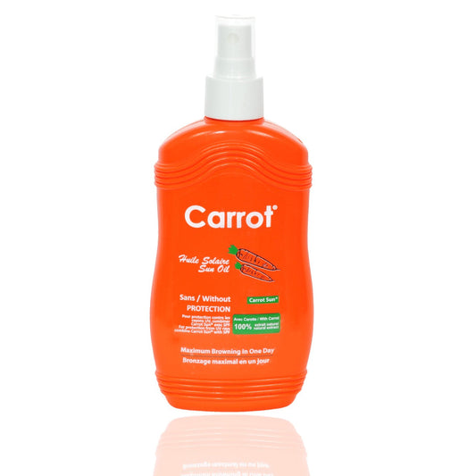Sun oil carrot with 100% Natural extract carrot - Medaid - Lebanon