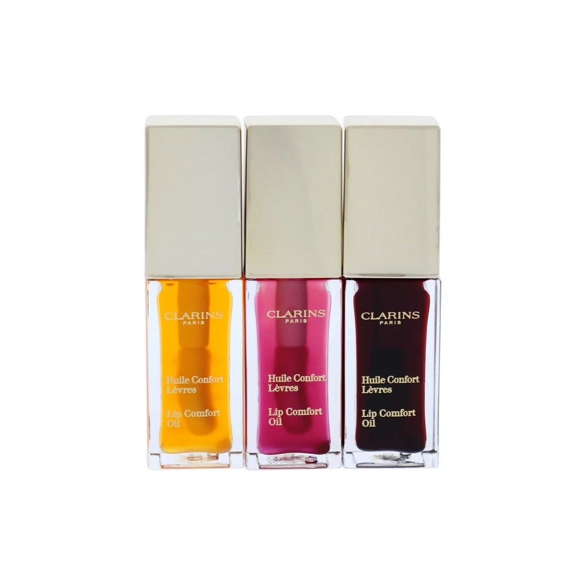 CLARINS Instant light Lip Comfort oil trio full size set - Medaid International