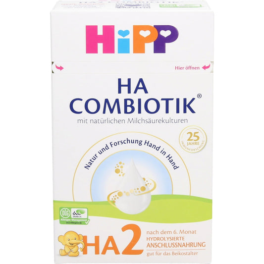HiPP HA 2 Combiotik® Hydrolyzate Follow-On Formula, 600 g - Medaid International