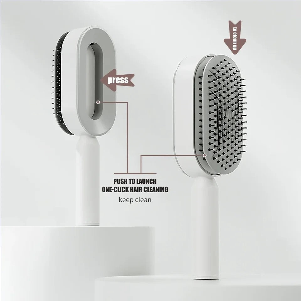 Self Cleaning Hair Brush - Medaid International