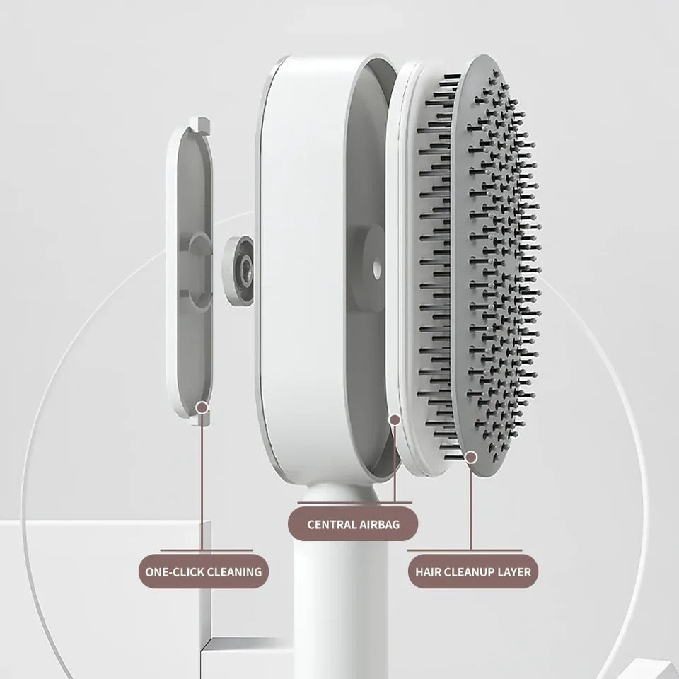 Self Cleaning Hair Brush - Medaid International