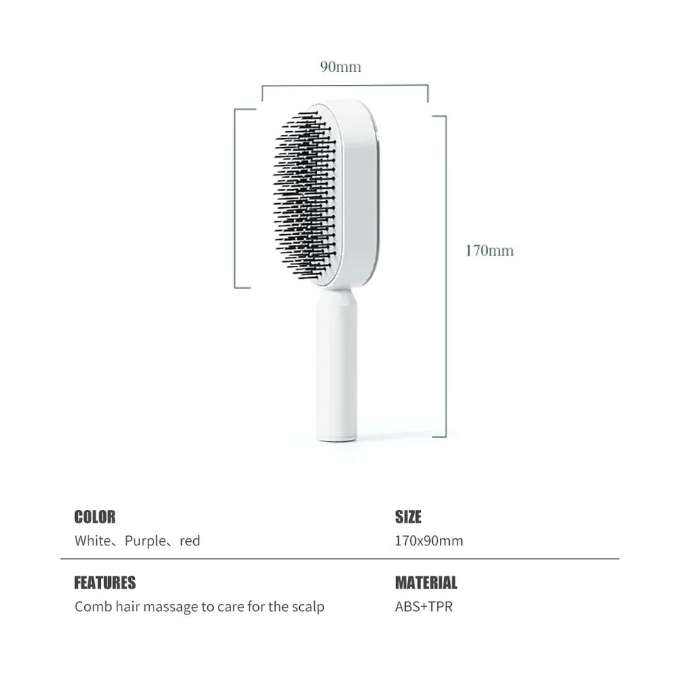 Self Cleaning Hair Brush - Medaid International