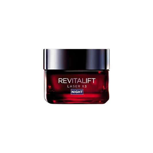 LOREAL Revitalift Laser NIGHT x3 Anti Aging Cream 50ML - Medaid International