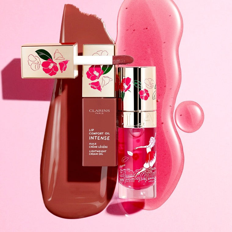 CLARINS Instant light Lip Comfort oil Intense Camillia Blush 15 limited edition 7ml - Medaid International