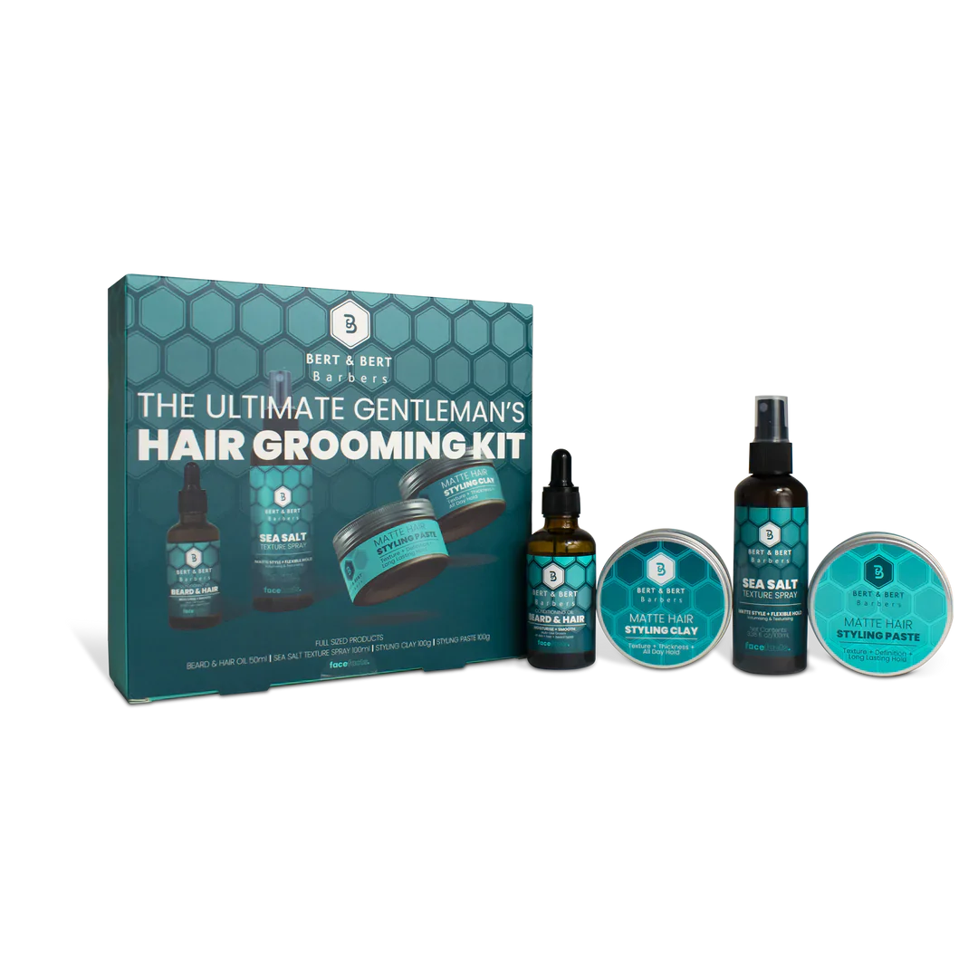 Face Facts Bert & Bert The Ultimate Gentleman's Hair Grooming Gift - Medaid