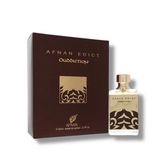 Afnan Edict Ouddiction Unisex Vapo 80ml Parfum - Medaid International
