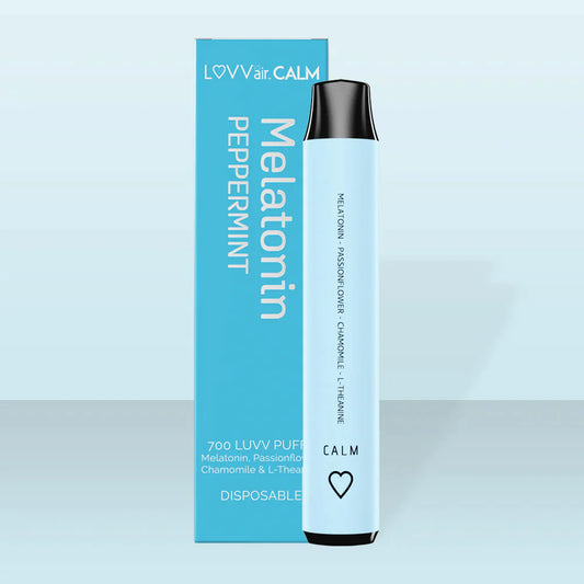 Calm Melatonin Non-Nicotine Disposable Vitamin Vape - LUVV Air - Medaid - Lebanon