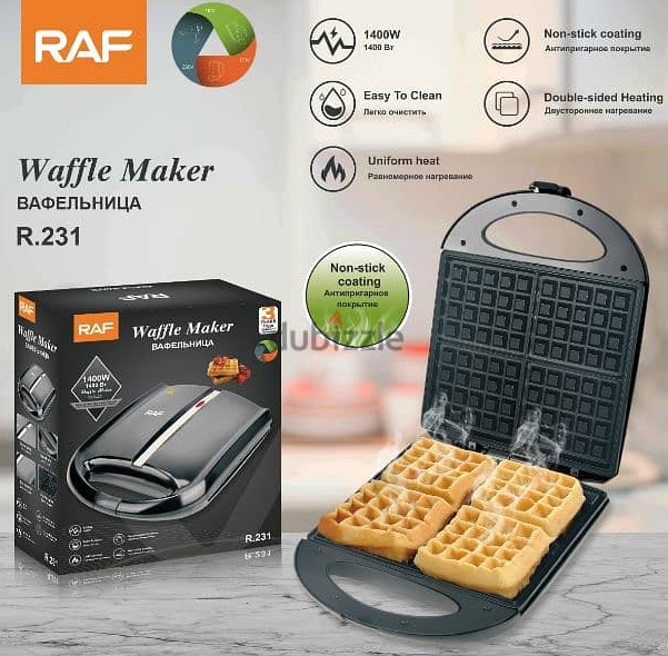 Raf Waffle maker 1500W R2290H R521 - Medaid International