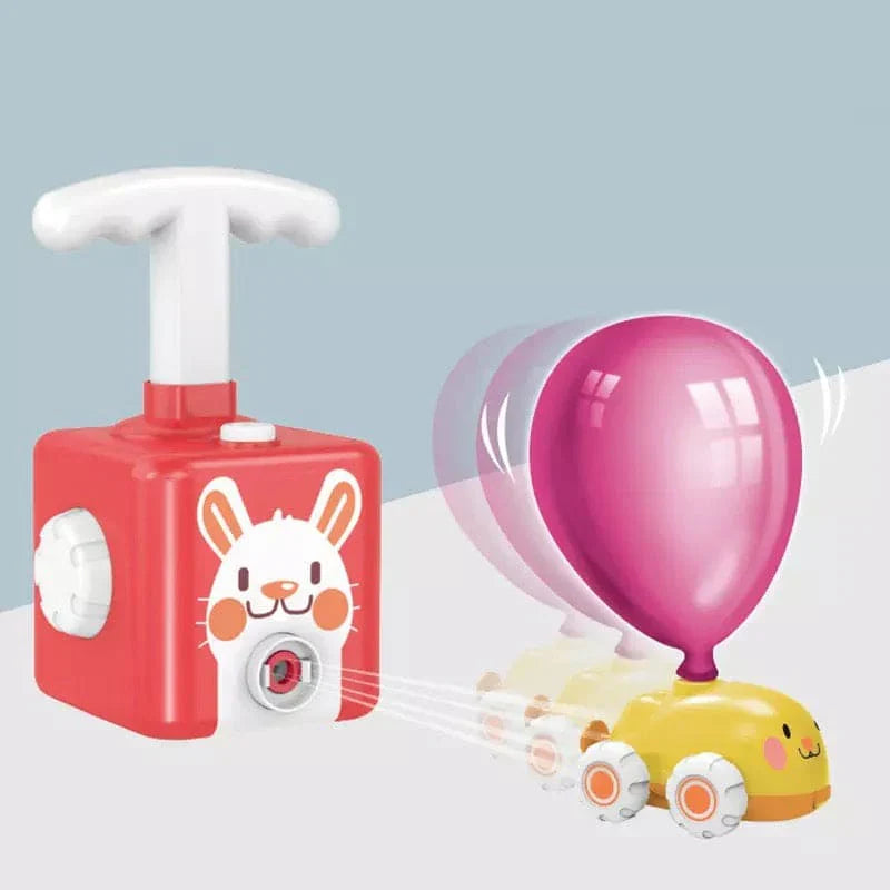 Launcher Tower Balloon Pump Car Toy Set - Medaid International