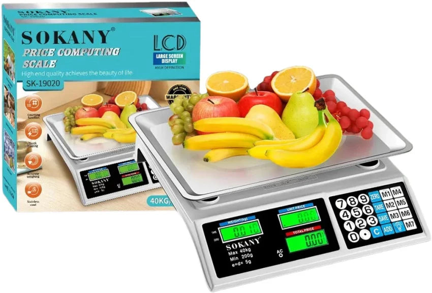 Sokany Price Computing Food Scale - Medaid International